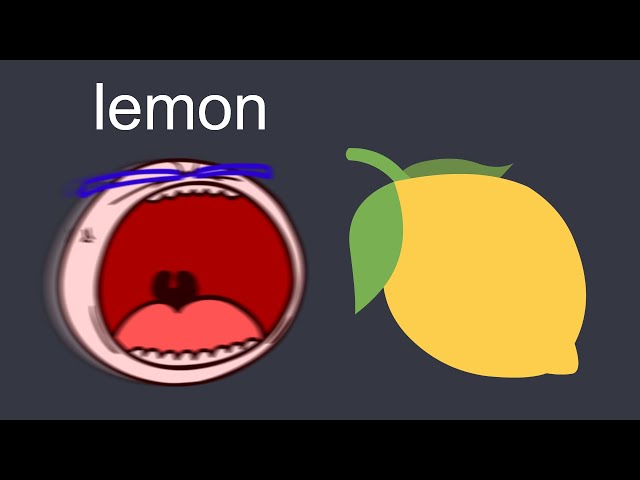Blas eats a lemon and... 레몬먹는 안경