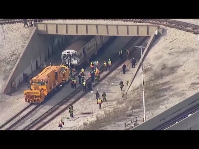 CTA Yellow Line train crashes at Howard Rail Yard, injuring 12 passengers