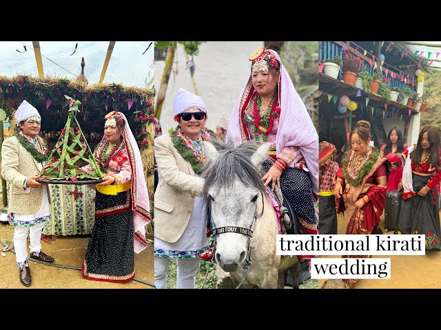 traditional kirati wedding in timma village,kirati culture vlog
