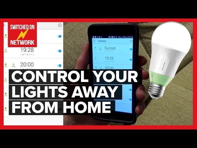 Smart Home Automation: Control the Lights Back Home Whilst You're Away on Holiday!