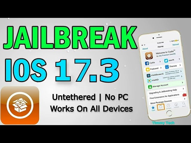 Unc0ver Jailbreak 17.3 Untethered - Jailbreak iOS 17.3 Untethered [No Computer]