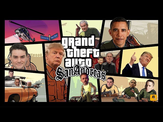 The Presidential Boys play GTA: SA