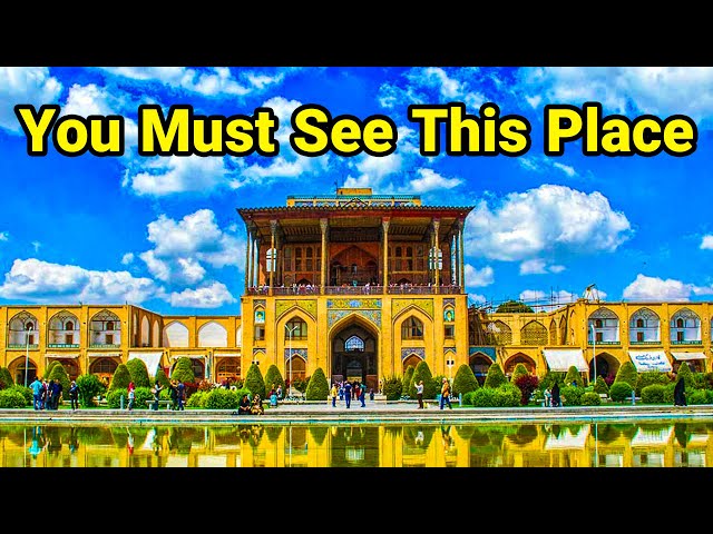 IRAN - The Best Tourist Attraction Of Isfahan 2022 Ali Qapu Palace iran Vlog ایران