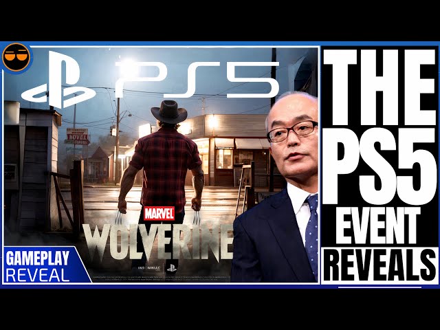 PLAYSTATION 5 - LIST OF REVEALS, PS5 SHOWCASE, WOLVERINE, GHOST OF TSUSHIMA 2, MEDIEVIL 2, SILENT…