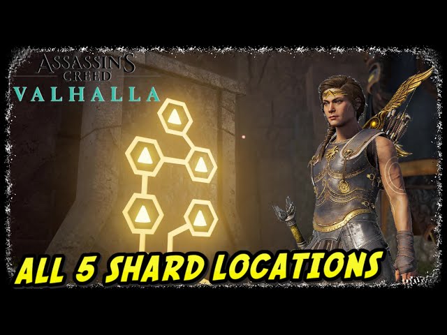 All 5 Shard Locations in Assassin's Creed Valhalla Kassandra DLC Crossover Story (Counting Sheep)