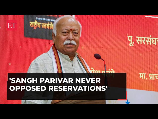 RSS supports all reservations as per the Constitution since the beginning: Mohan Bhagwat