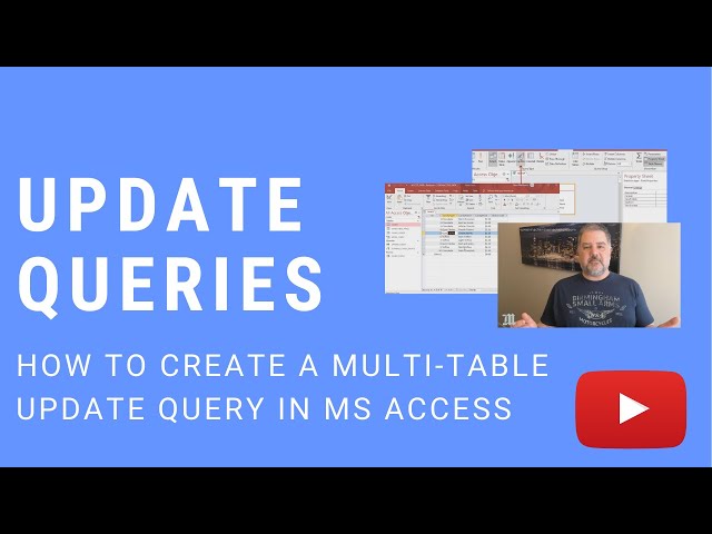 Multi-Table Update Query in MS Access