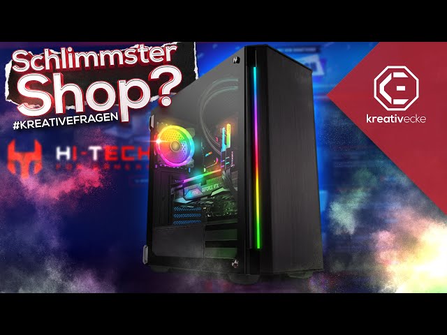 Der SCHLIMMSTE FERTIG PC Shop im INTERNET? Mein "Review" zu Hitech Gamer... #KreativeFragen 242