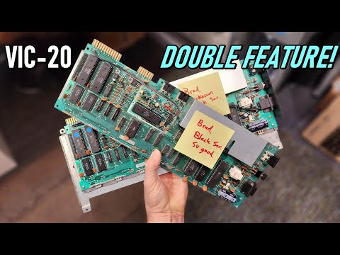 Repairing two VIC-20 motherboards