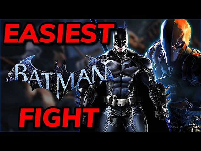 Deathstroke Boss Fight is TOO EASY in Batman Arkham Origins
