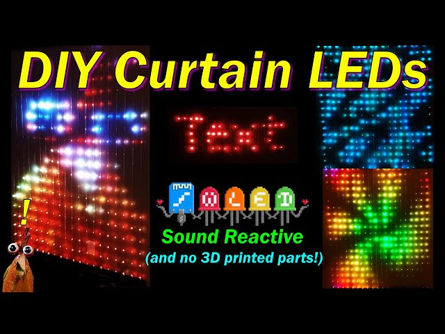 Building an LED Curtain with WLED