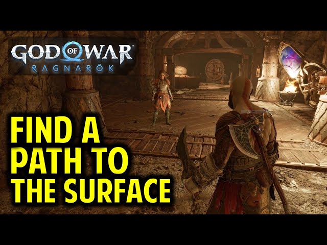 Find a Path to the Surface | Forging Destiny | Myrkr Tunnels Door Puzzles | God of War Ragnarok