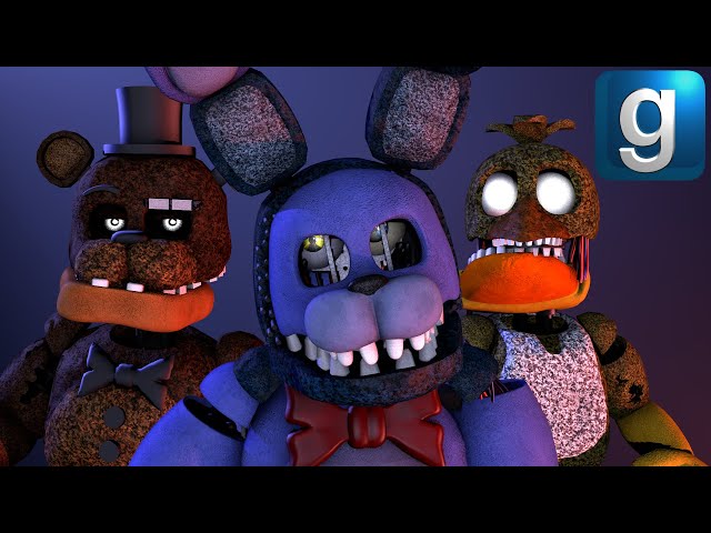 Gmod FNAF | Repairing The Ignited Animatronics With The Parts Mod [Part 1]