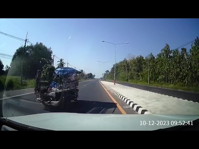 Tuk Tuk accident in Thailand