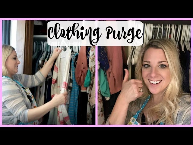 Purging Clothes | Motivational Monday