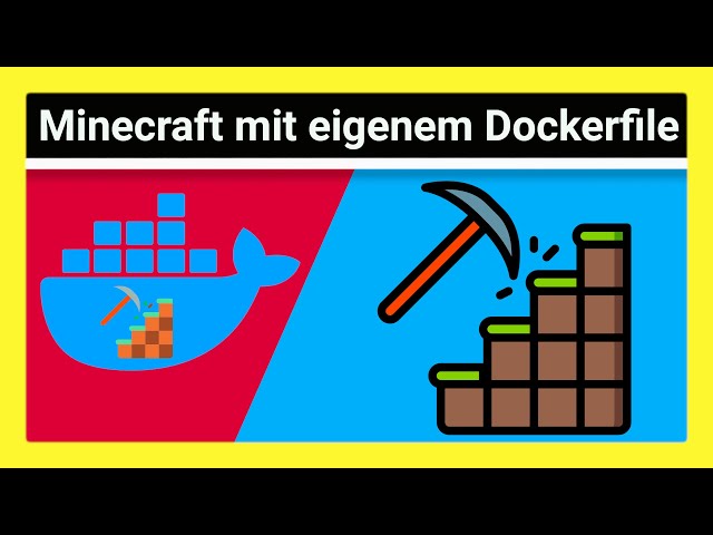 Minecraft mit Docker Compose/Spigot auf Raspberry Pi/Server: So dockerisierst du eine Java-Anwendung
