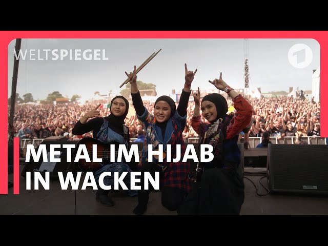Indonesische Frauenband begeistert Wacken mit krassem Heavy-Metal | Weltspiegel Reportage
