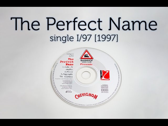 THE PERFECT NAME - Banhof Music Club presents TPN [Teljes single, 1997 / Full single]