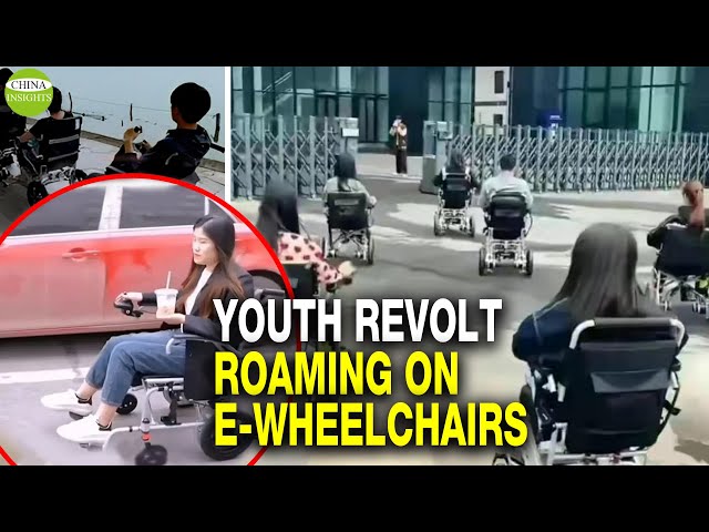 Save 30 years of detours! Chinese young people commute in electric wheelchairs/No need to own cars