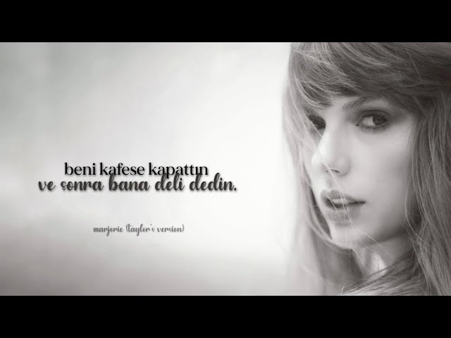 Taylor Swift - Who's Afraid of Little Old Me? // Türkçe Çeviri