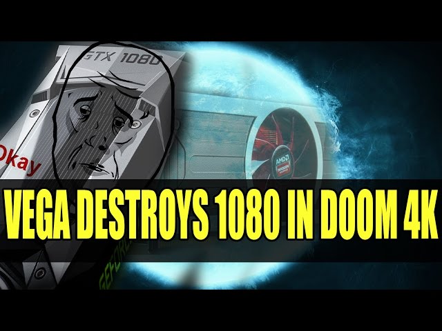 AMD Demos Vega 10 | Destroys GTX 1080 In Doom 4K & Benchmarks With Early Drivers