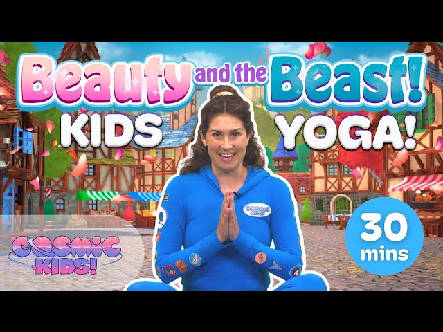 Beauty and the Beast 🥀 - A Cosmic Kids Yoga Adventure