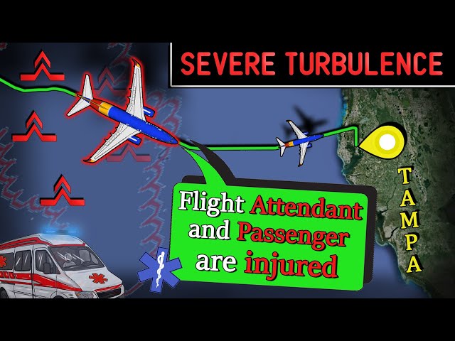 TWO INJURED after SEVERE TURBULENCE | Emergency Divert to Tampa