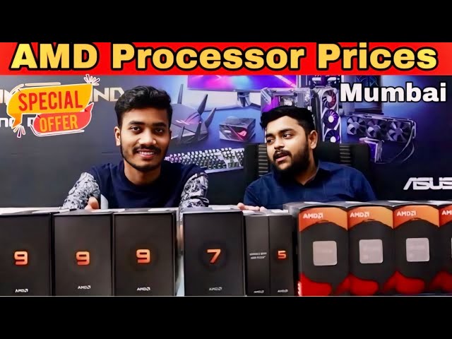 Processor Prices in Mumbai | Ryzen Processor Prices in India | Intel Vs AMD, Lamington Road Mumbai
