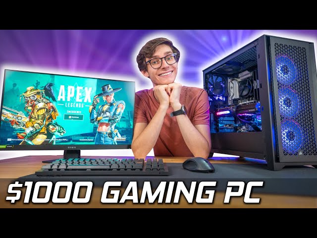 The ULTIMATE $1000 Gaming PC Build 2021! 😎 RX 6600 XT, i5 11400F w/ Gameplay Benchmarks!