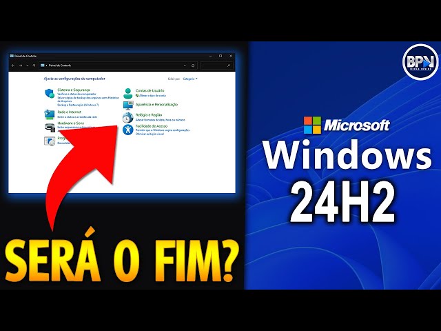MUDANÇAS no Windows 11 24H2! O Painel de Controle VAI ACABAR?