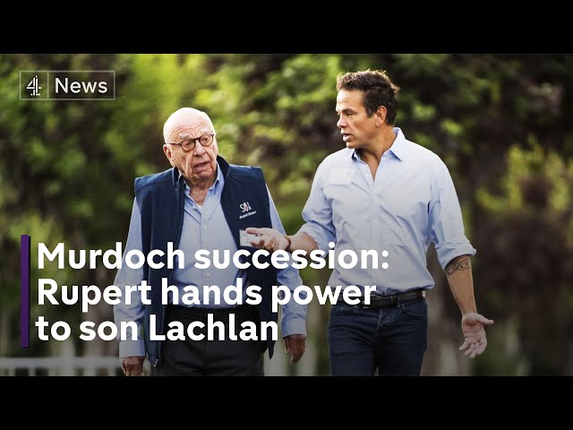 Rupert Murdoch steps down as Fox and News Corp chairman