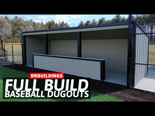 FULL Build New #Baseball Dugouts Start to Finish
