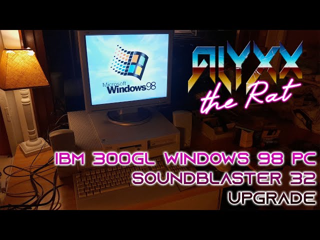 Windows 98 PC SoundBlaster Upgrade