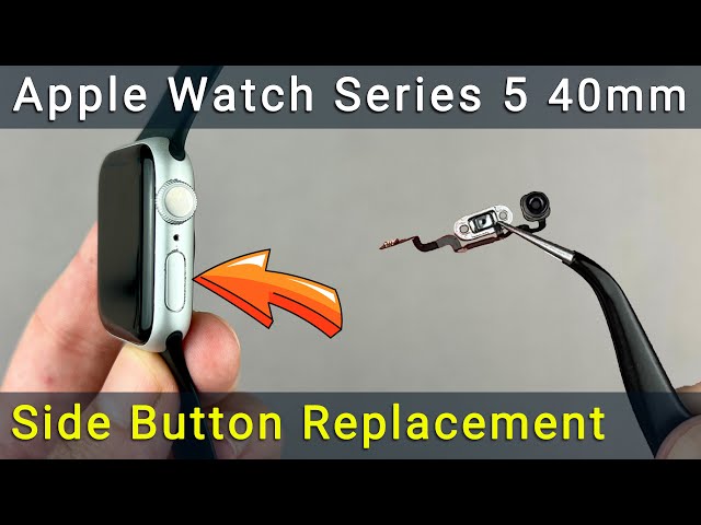 Apple Watch Series 5 40mm Power Button Replacement: Easy DIY Guide!
