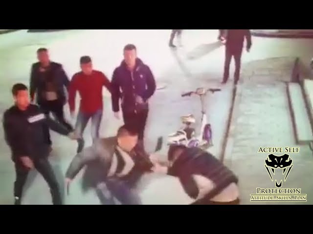 Attack with Multiple Victims Caught On Camera | Active Self Protection
