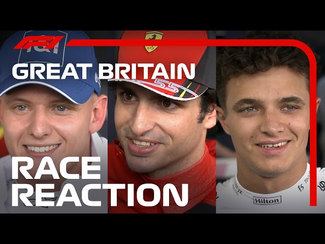 Drivers' Post-Race Reaction | 2022 British Grand Prix