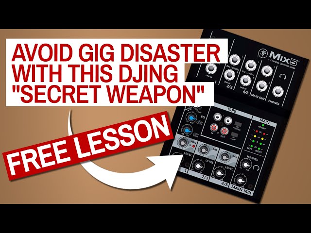DJ Gig Issues? Make Sure Your Set-Up Has This - Free DJ Tutorial