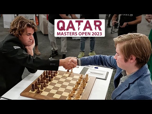 Magnus Carlsen vs Alisher Suleymenov FULL GAME | Qatar Masters 2023