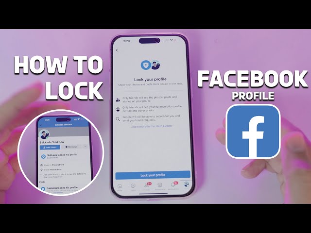 How to Lock Facebook Profile in 2024 100% Working