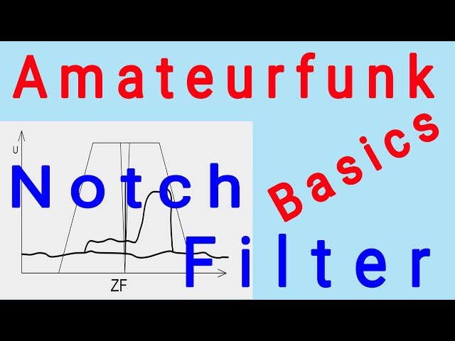 Amateurfunk Basics - Notch Filter Notchfilter