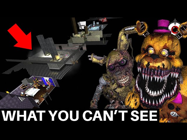 Everything Hidden in FNAF The Glitched Attraction (Out of Bounds + Cut Content)