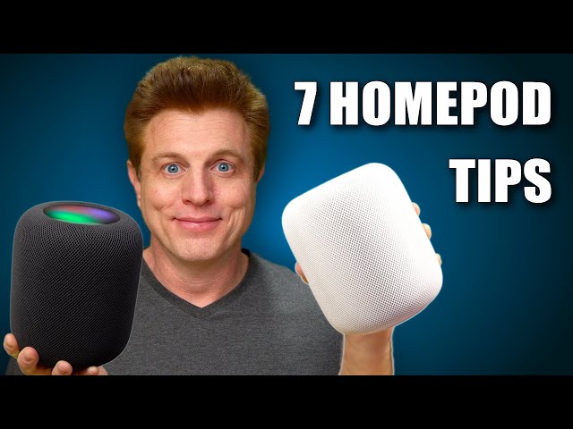 7 HomePod Tips You NEED to KNOW! (2023)