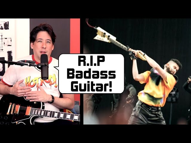 Guess We Need To Talk About GUITAR SMASHING Now.