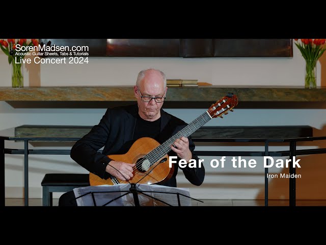 Fear of the Dark by Iron Maiden - Danish Guitar Performance - Soren Madsen