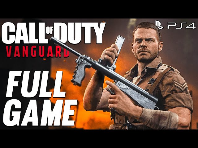 Call of Duty Vanguard PS4 Gameplay FULL GAME Walkthrough