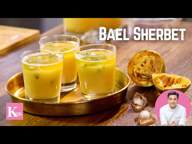 Bel Ka Sharbat | Bel Juice Recipe | Wood Apple Squash | बेल का शर्बत Bael Sherbat Kunal Kapur Summer