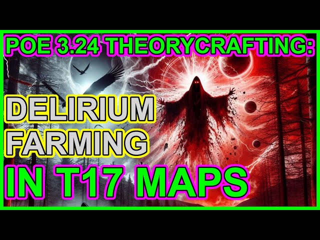POE 3.24: Theorycrafting - Delirium Mirror in T17s For i84 Cluster Jewels - Path of Exile Necropolis