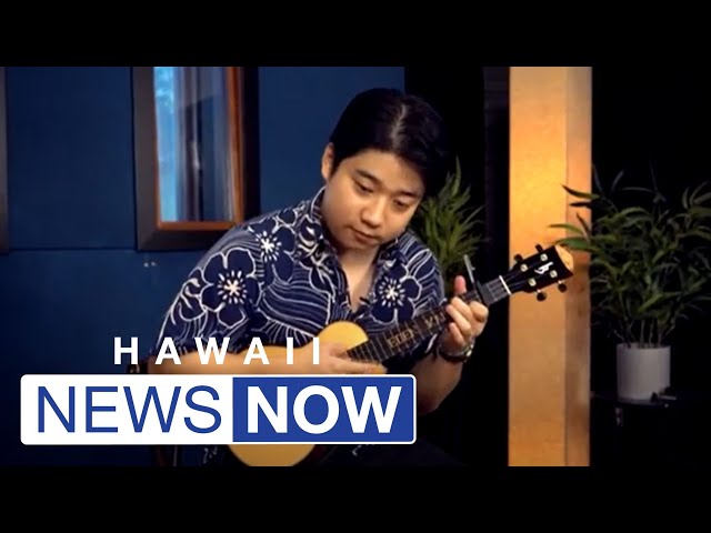 Netflix star and ukulele virtuoso Eden Kai performs an original song