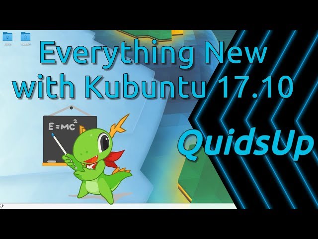 Everything New in Kubuntu 17.10