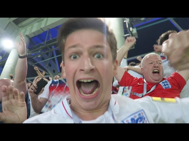 THE MOMENT ENGLAND BEAT COLOMBIA IN A PENALTY SHOOTOUT... | Colombia vs England VLOG